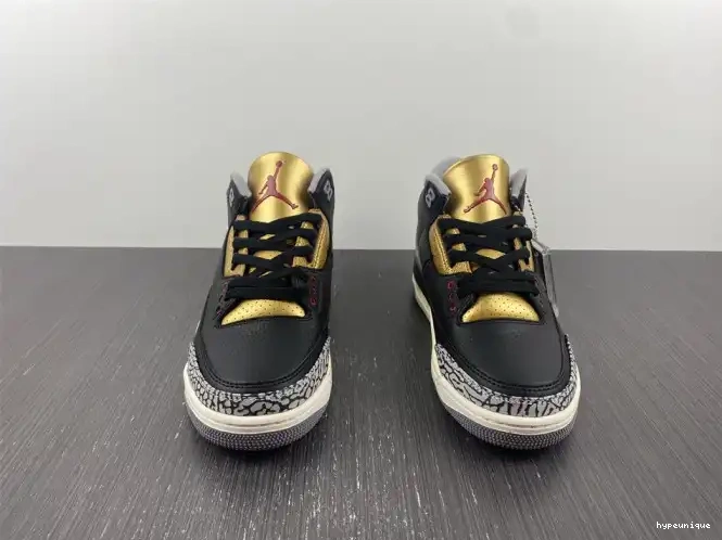 HYPE 3 Gold Jordan CK9246-067 Black WMNS Air 0610